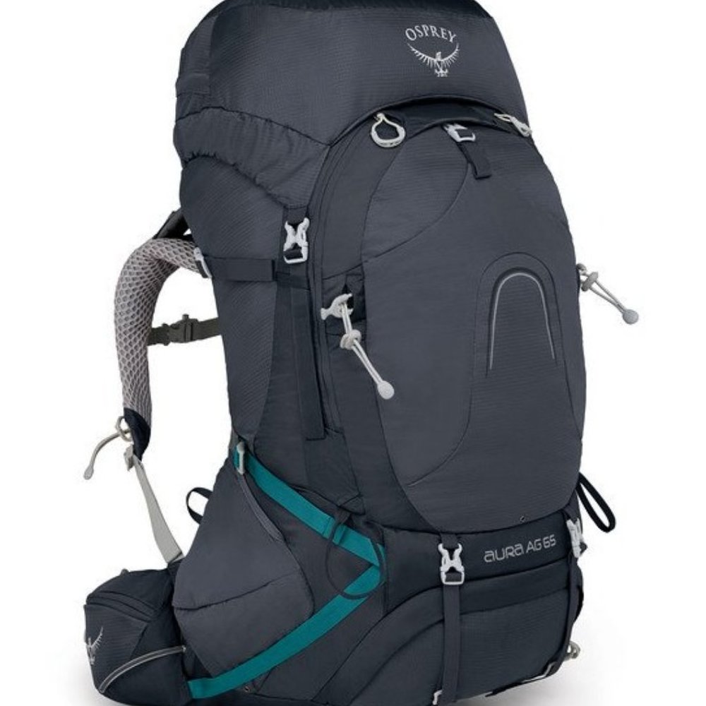 NEW Osprey Aura AG 65 Grey Backpack Women's